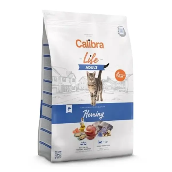 Calibra Cat Life Adult Herring 1,5 kg | Granule pre mačky