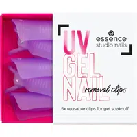 essence studio nails UV GEL NAIL klipy na odstránenie gelovej manikúry 5 ks