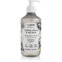 I Love Naturals Tonka Bean & Myrrh telové mlieko 500 ml