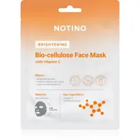 Notino Brightening Bio-Cellulose Face Mask with Vitamin C rozjasňujúca plátienková maska 25 g