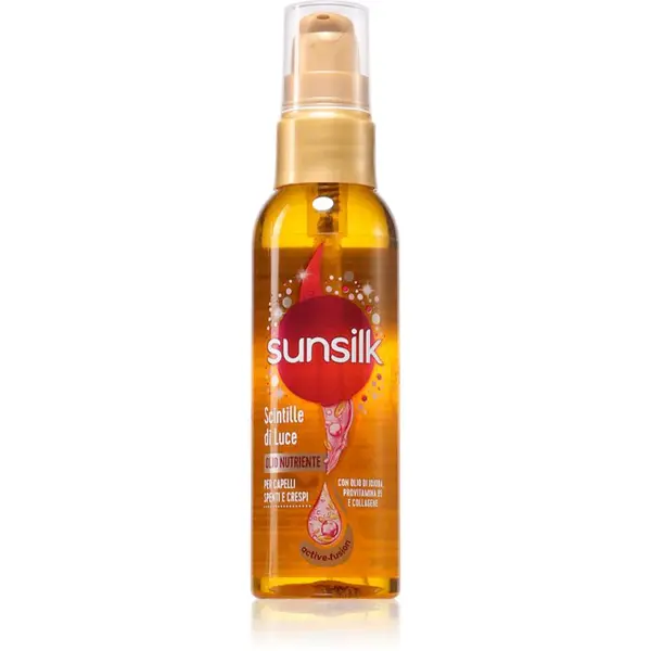 Sunsilk Sparks Of Light hydratačný olej na lesk a hebkosť vlasov 75 ml