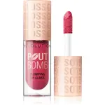 Revolution Pout Bomb lesk na pery so zväčšujúcim efektom odtieň Rosewood Rose Pink 4.6 ml