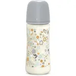 Suavinex Wonderland SX Pro Physiological Anti-Colic dojčenská fľaša L Dense Flow 6 m+ Liberty Cream 360 ml