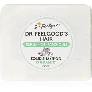 Dr. Feelgood Bergamot-Patchouli organický tuhý šampón 100 g