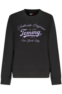 Dámska čierna mikina Tommy