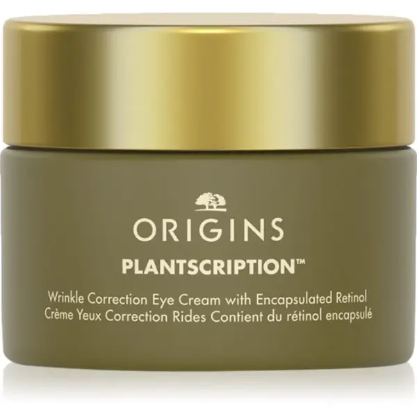 Origins Plantscription™ Wrinkle Correction Eye Cream With Encapsulated Retinol hydratačný a vyhladzujúci očný krém s retinolom 15 ml