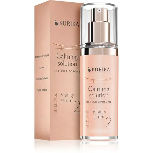 KORIKA HI-TECH LIPOSOME Calming solution Vitality serum upokojujúce sérum 30 ml