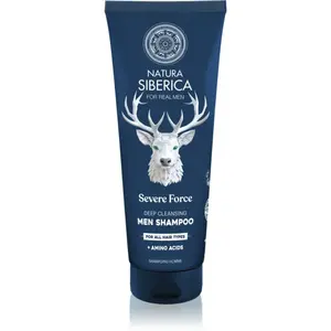 Natura Siberica Arctic Wild Severe Force čistiaci šampón pre mužov 200 ml