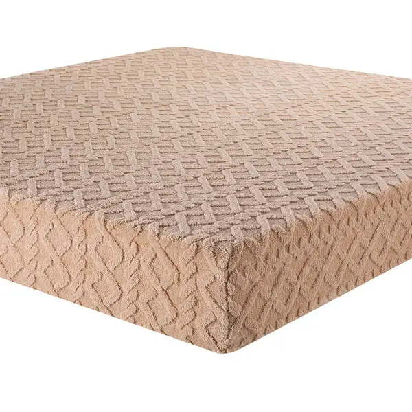 Baránková napínacia plachta na posteľ INVERNO béžová 90 x 200 cm