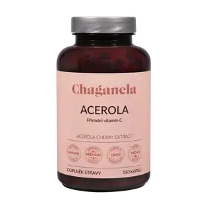 CHAGANELA Acerola (prírodný vitamín C) 150 kapsúl