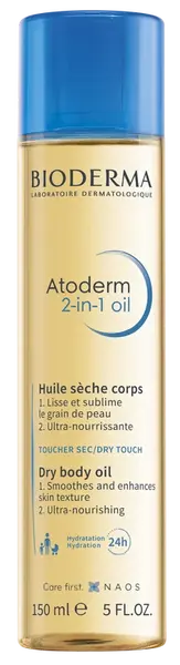 BIODERMA Atoderm olej 2v1, Suchý vyživujúci olej so zjemňujúcim účinkom pre suchú pokožku 150 ml