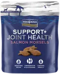 FISH4DOGS Pamlsky pre psov na podporu zdravia kĺbov s lososovými kúskami 225 g