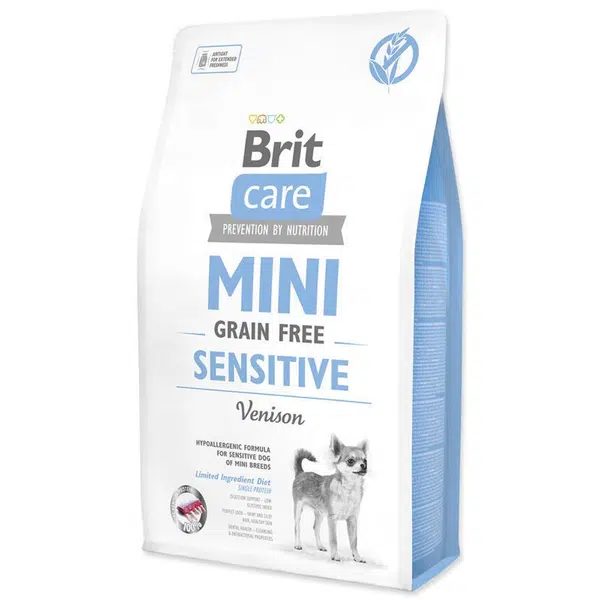 Brit Care Mini GF Sensitive Venison 2 kg | Granule pre psov