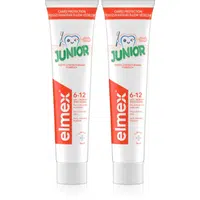 Elmex Junior 6-12 Years zubná pasta pre deti 2 x 75 ml