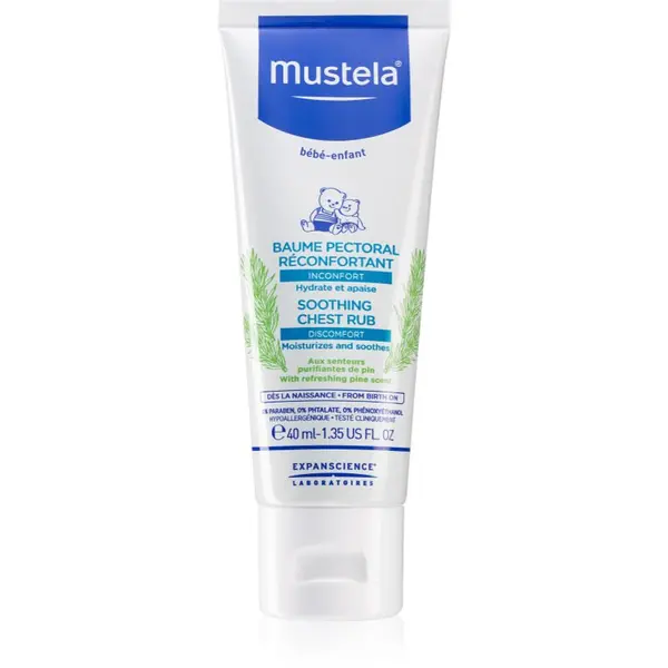 Mustela Bébé balzam s vôňou borovice pre pokojnejší spánok 40 ml