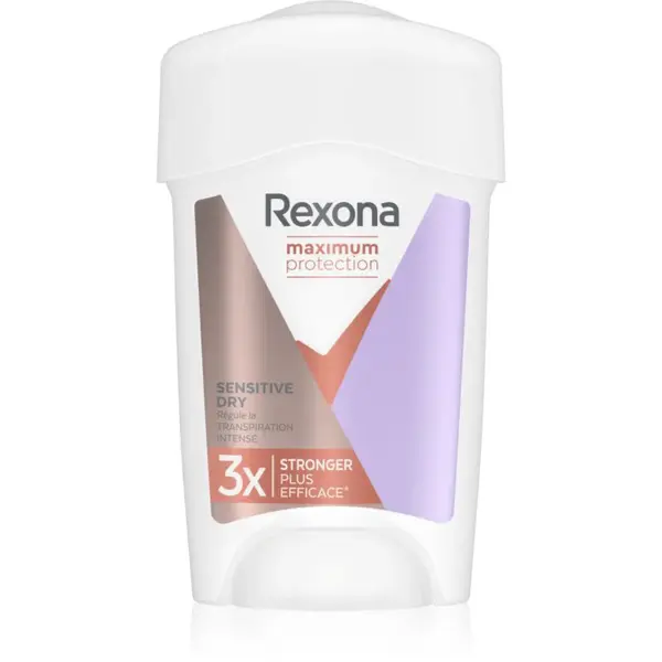 Rexona Maximum Protection Sensitive Dry krémový dezodorant proti nadmernému poteniu Sensitive Dry 45 ml