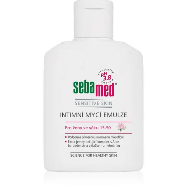 Sebamed Wash Intimate emulzia pre intímnu hygienu pH 3,8 50 ml