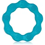 BabyOno Be Active Silicone Teether Ring hryzadielko Blue 1 ks