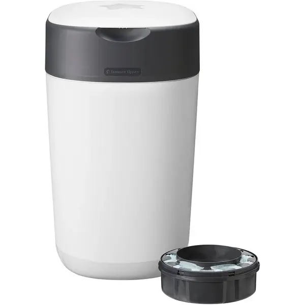 Tommee Tippee Twist & Click White kôš na plienky + kazeta do koša 1 ks