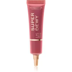 Revolution Superdewy tekutá lícenka odtieň You Got Me Blushing 15 ml