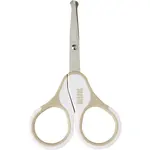 NUK Scissors detské nožničky s guľatou špičkou Beige 1 ks