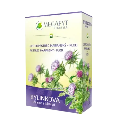 MEGAFYT Pestrec mariánsky - plod bylinný čaj 130 g