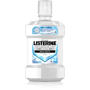 Listerine Advanced White Mild Taste ústna voda s bieliacim účinkom 1000 ml