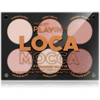 Inglot PlayInn Eyeshadow Palette paletka očných tieňov odtieň Loca Mocca 7.6 g
