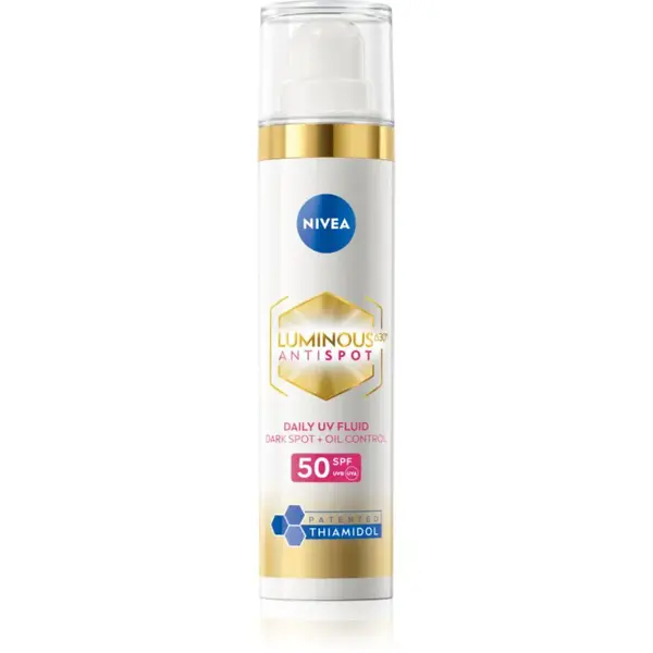 NIVEA Luminous denný krém proti pigmentovým škvrnám SPF 50 40 ml