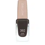 Notino Gel Effect Nail Polish lak na nechty s gélovým efektom 392 Dark Roast 10 ml