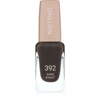 Notino Gel Effect Nail Polish lak na nechty s gélovým efektom 392 Dark Roast 10 ml