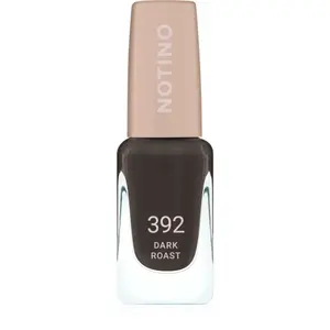 Notino Gel Effect Nail Polish lak na nechty s gélovým efektom 392 Dark Roast 10 ml
