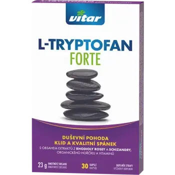 REVITAL L-tryptofan forte 30 kapsúl