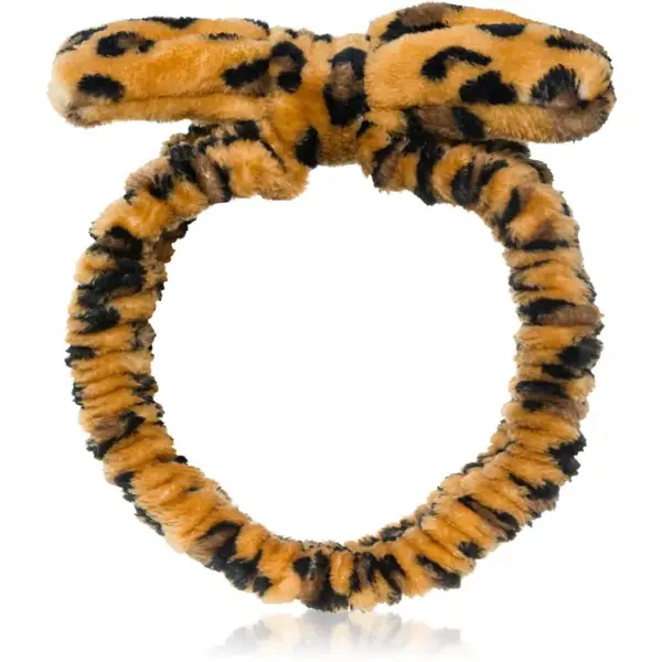 BrushArt Accessories Skincare headband kozmetická čelenka Leopard 1 ks