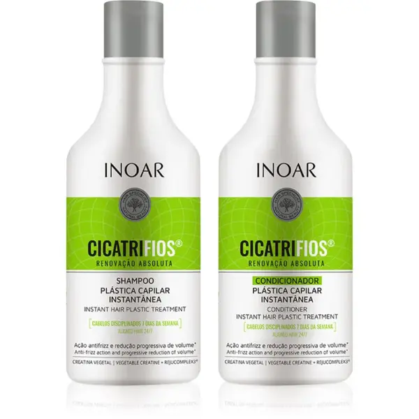 INOAR CicatriFios sada pre poškodené a krehké vlasy 2x250 ml