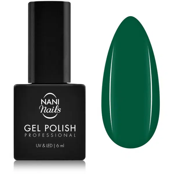 NaniNails NANI Professional gélový lak na nechty odtieň Emerald Green 6 ml