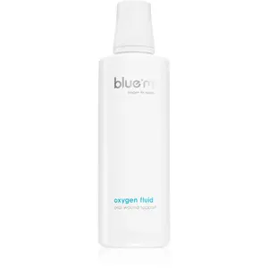 Blue M Oxygen for Health Oxygen Fluid prípravok na lokálne ošetrenie na afty a drobné poranenia ústnej dutiny 500 ml