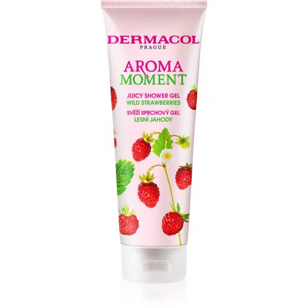 Dermacol Aroma Moment Wild Strawberries svieži sprchový gél 250 ml