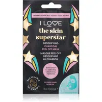 I Love Skin Superstar čistiaca a detoxikačná maska s aktívnym uhlím 10 ml