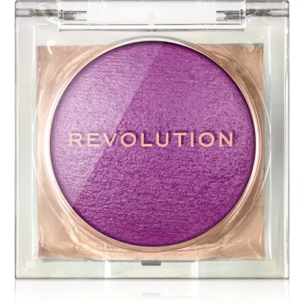 Revolution Beam Bright Blush rozjasňujúca lícenka odtieň Lick of Lilac 2.8 g