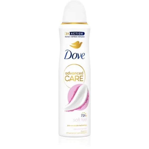 Dove Advanced Care Soft Feel deodorant sprej 150 ml