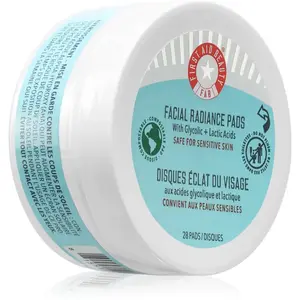 First Aid Beauty Facial Radiance Pads exfoliačné vankúšiky pre rozjasnenie a vyhladenie pleti 28 ks