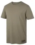 Husky  Tee Base M dark khaki, XL Pánske bavlnené tričko