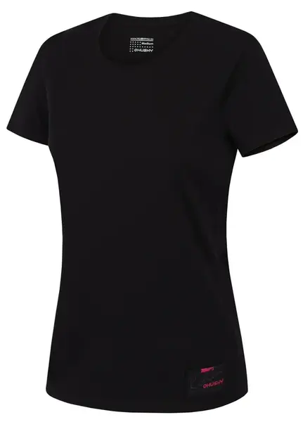 Husky  Tee Base L black, L Dámske bavlnené tričko