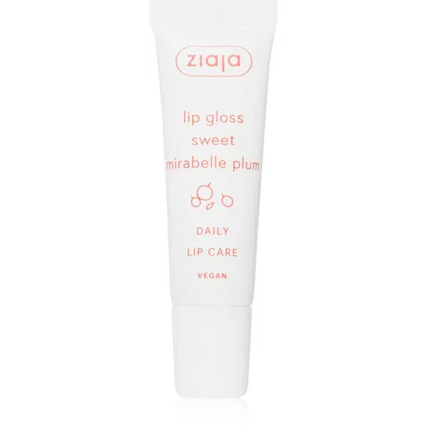 Ziaja Sweet Mirabelle Plum ošetrujúci lesk na pery 12 ml