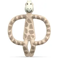 Matchstick Monkey Animal Collection zubná kefka s hryzadielkom 1 ks