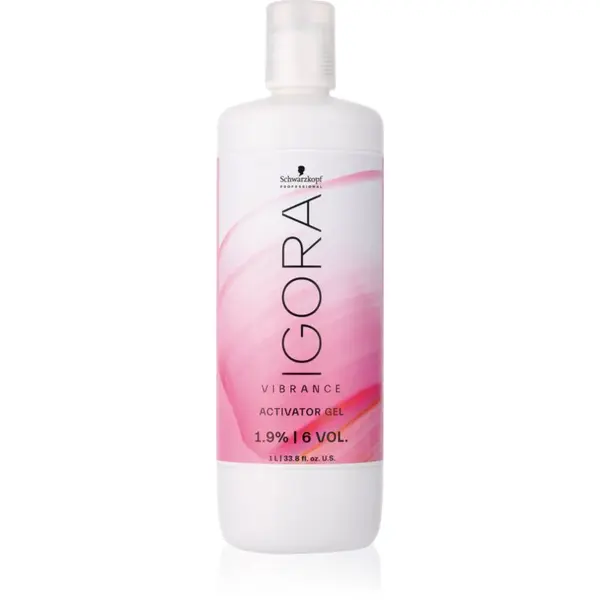 Schwarzkopf Professional IGORA Vibrance aktivačná emulzia s gélovou textúrou 1,9% / 6 Vol. 1000 ml