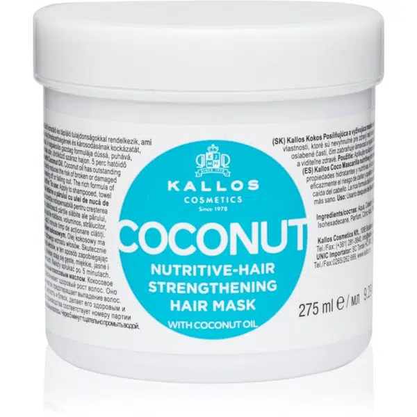 Kallos KJMN Professional Coconut výživná maska pre oslabené vlasy 1000 ml
