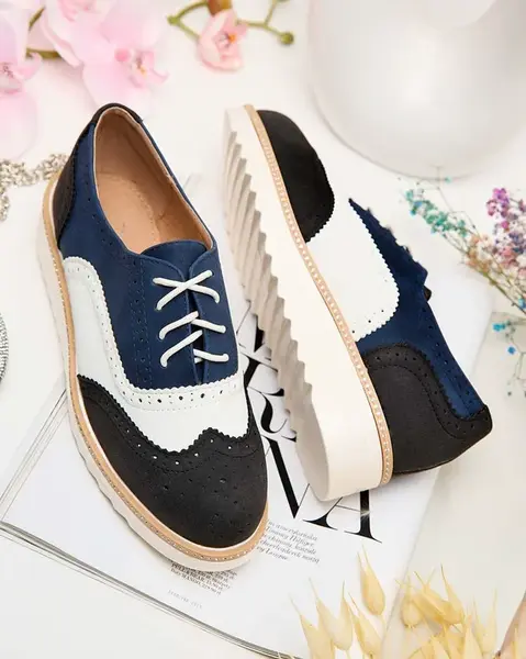 Resti Women's Novlas lace-up half shoes