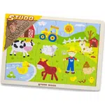 Studo Wood Puzzle Farma 24 dielikov